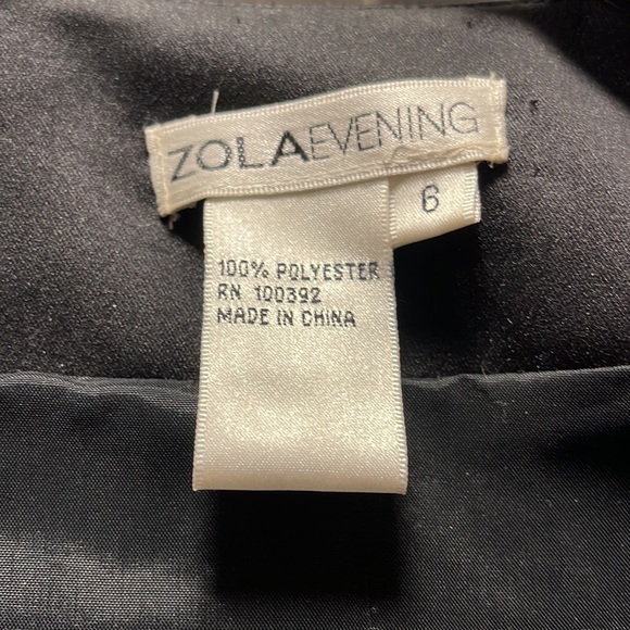 ZOLA EVENING Beaded Jacket and Sleeveless Shell- Size 6 - Picture 3 of 5